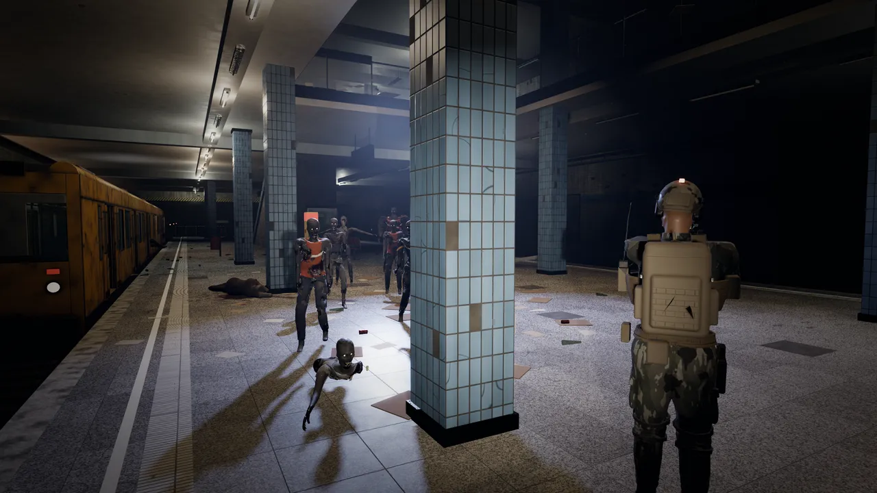 Station Mitte – In-game scene
